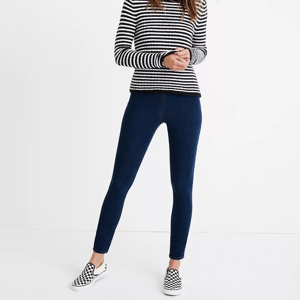 Madewell Roadtripper Pull On Jegging Jeans in Everyman Wash Size 27